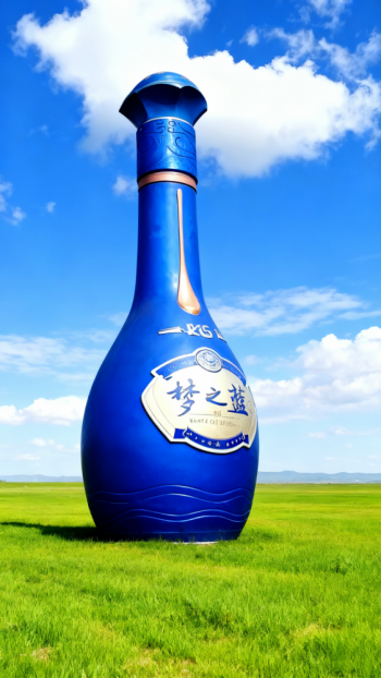 玻璃鋼仿真酒瓶雕塑 (6)