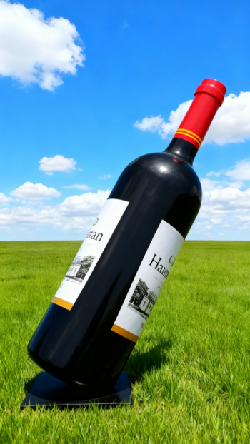 玻璃鋼仿真酒瓶雕塑 (16)