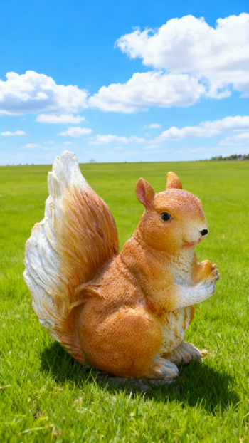 玻璃鋼仿真松鼠雕塑 (11)