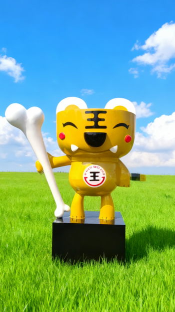 玻璃鋼卡通老虎雕塑 (14)