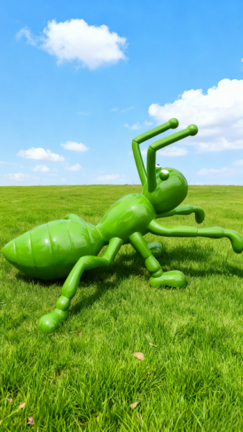 玻璃鋼螞蟻雕塑 (1)