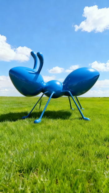 玻璃鋼螞蟻雕塑 (2)