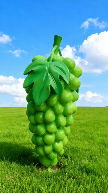 玻璃鋼葡萄雕塑 (13)