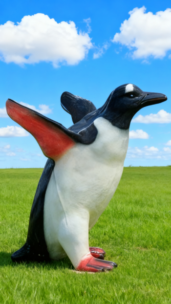 玻璃鋼企鵝雕塑 (11)