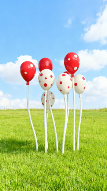 玻璃鋼氣球雕塑 (5)