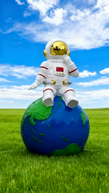 玻璃鋼太空人雕塑 (26)