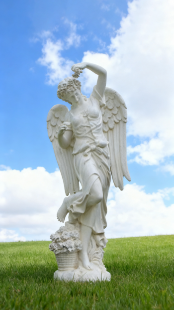 玻璃鋼天使雕塑 (9)