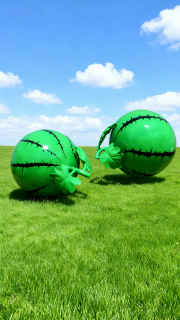 玻璃鋼西瓜雕塑 (11)