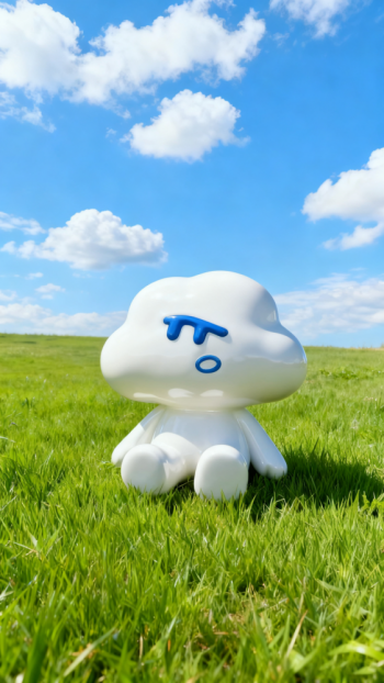 玻璃鋼云朵雕塑 (2)