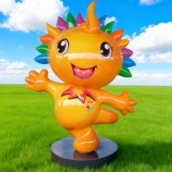 玻璃鋼卡通雕塑公仔