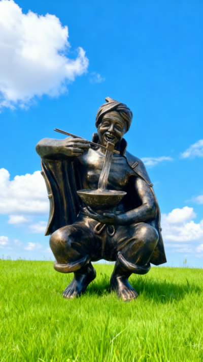 蹲著吃面的陜北大爺?shù)袼?></a>
                            <div   id=