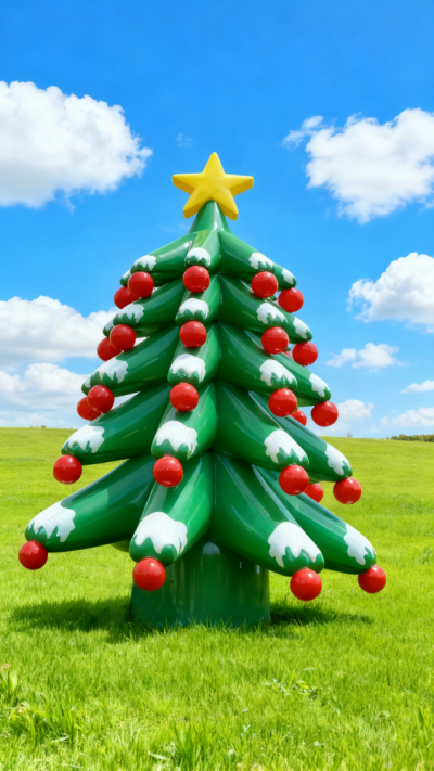 圣誕樹雕塑