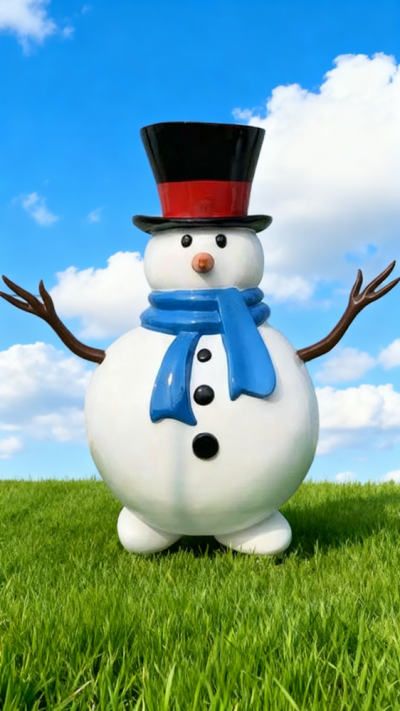 圣誕主題雕塑 (15)