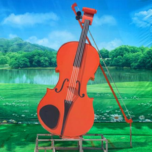 大提琴 鐵藝玻璃鋼