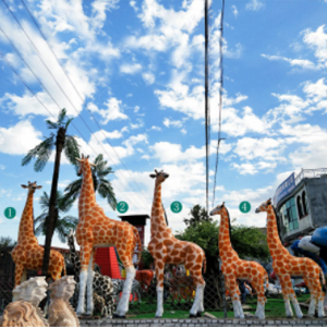 長(zhǎng)頸鹿 玻璃鋼仿真