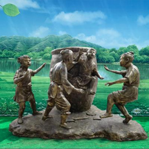 司馬光砸缸 玻璃鋼