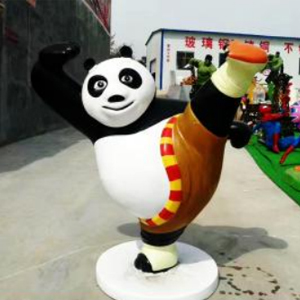 功夫熊貓 玻璃鋼