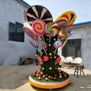 超級(jí)棒棒糖樹(shù) 玻璃鋼