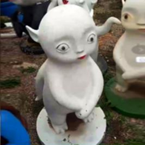 卡通人物胡巴玻璃鋼