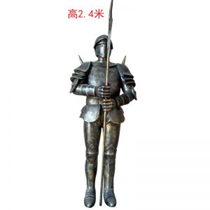 仿銅羅馬士兵 玻璃鋼