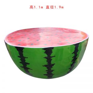 玻璃鋼切面西瓜