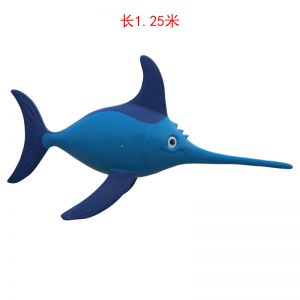 劍魚卡通玻璃鋼動(dòng)物