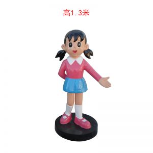 玻璃鋼卡通動(dòng)漫人物靜香