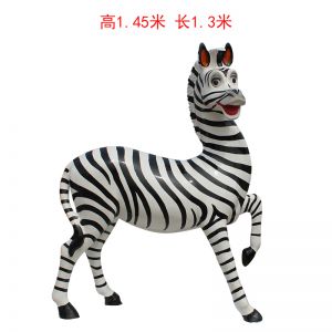 斑馬卡通 玻璃鋼