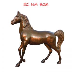 玻璃鋼仿銅馬