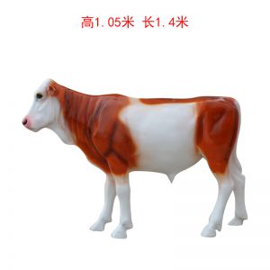 仿真黃牛玻璃鋼