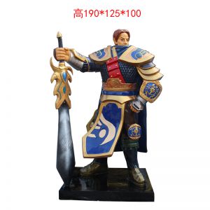 玻璃鋼英雄聯(lián)盟蓋倫