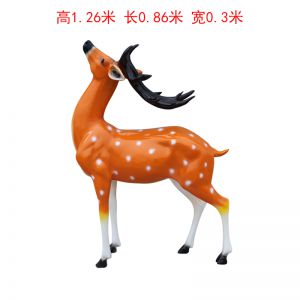 玻璃鋼仿真鹿梅花鹿