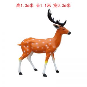 玻璃鋼動物仿真鹿