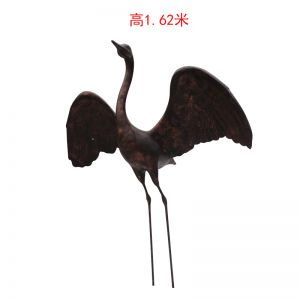 玻璃鋼仿銅仙鶴