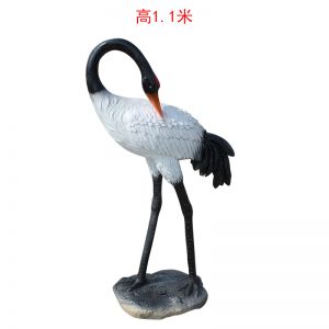 仿真仙鶴玻璃鋼